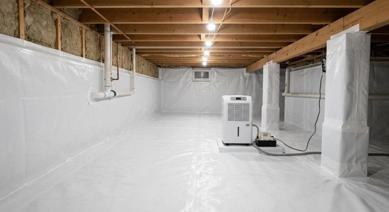 Home with crawlspace and foundation service project in Charleston, SC